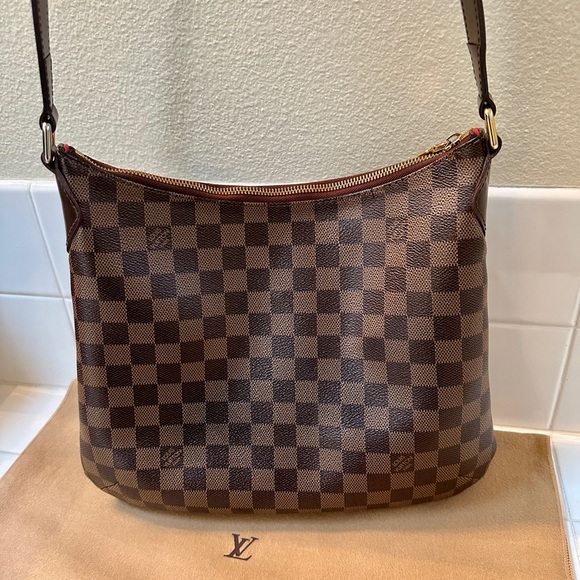 Louis Vuitton Damier Ebene shoulder/crossbody bag.  Authentic.  Used. - Picture 4 of 16